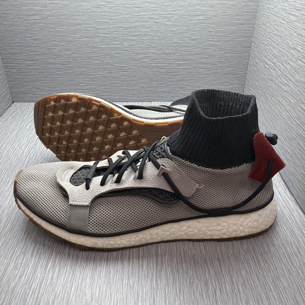 Adidas Alexander Wang AW Run Clean Boost Sneakers Mens 12.5 Gray CM7826